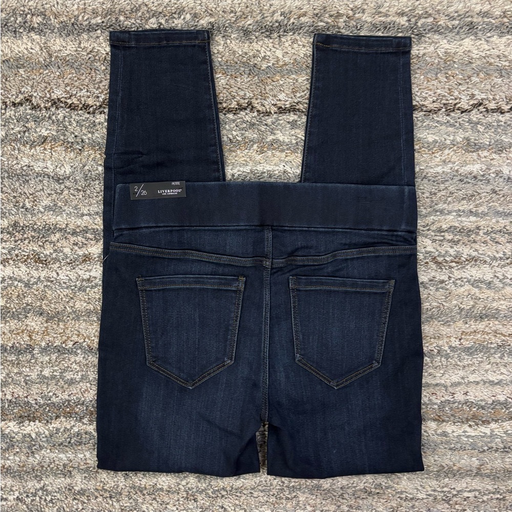 Liverpool Pull-On Ankle Skinny Jeans Sz 2/26P NWT | Liverpool Skinny Jeans NEW- - Picture 12 of 13